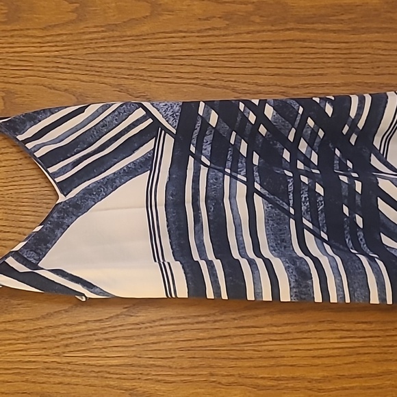 Paint Stroke Cocoon Dress